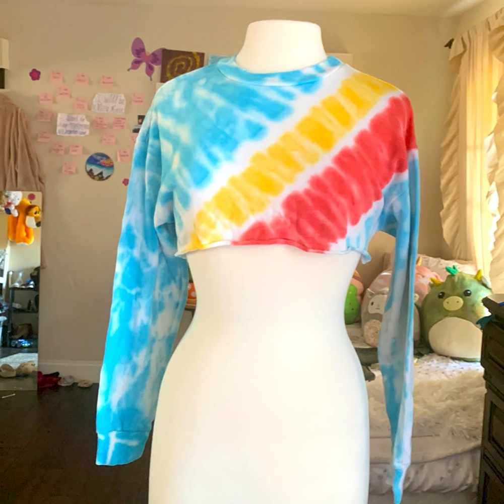 Tie dye sweater
